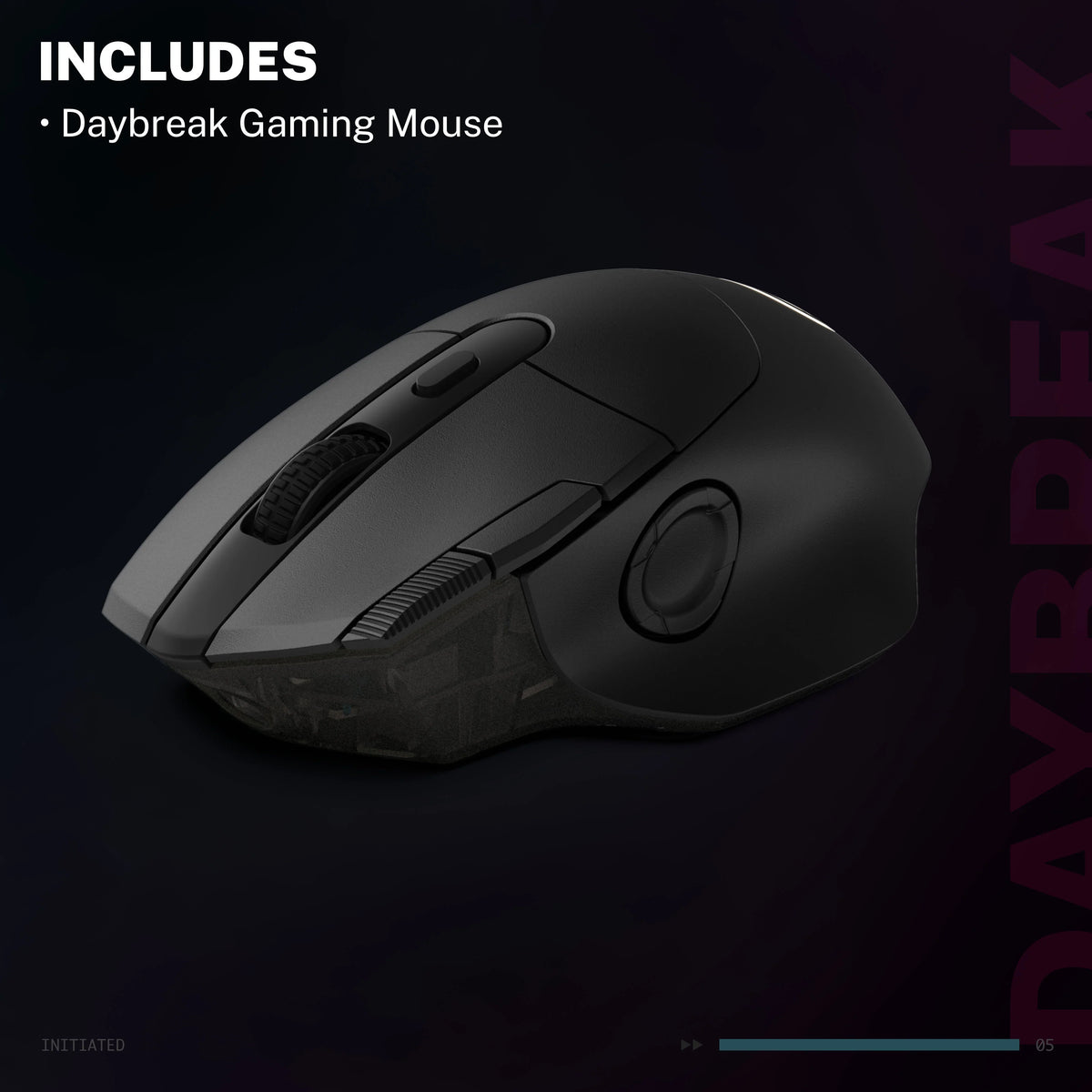 Daybreak Wireless Gaming Mouse Black