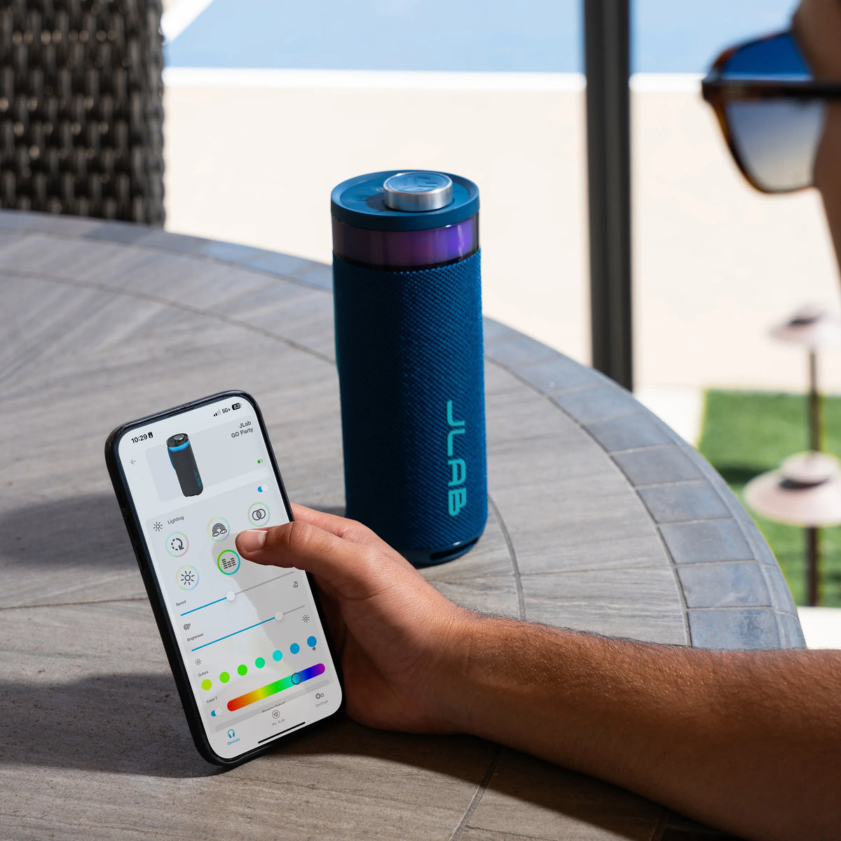 Go Party Portable Bluetooth Speaker Navy