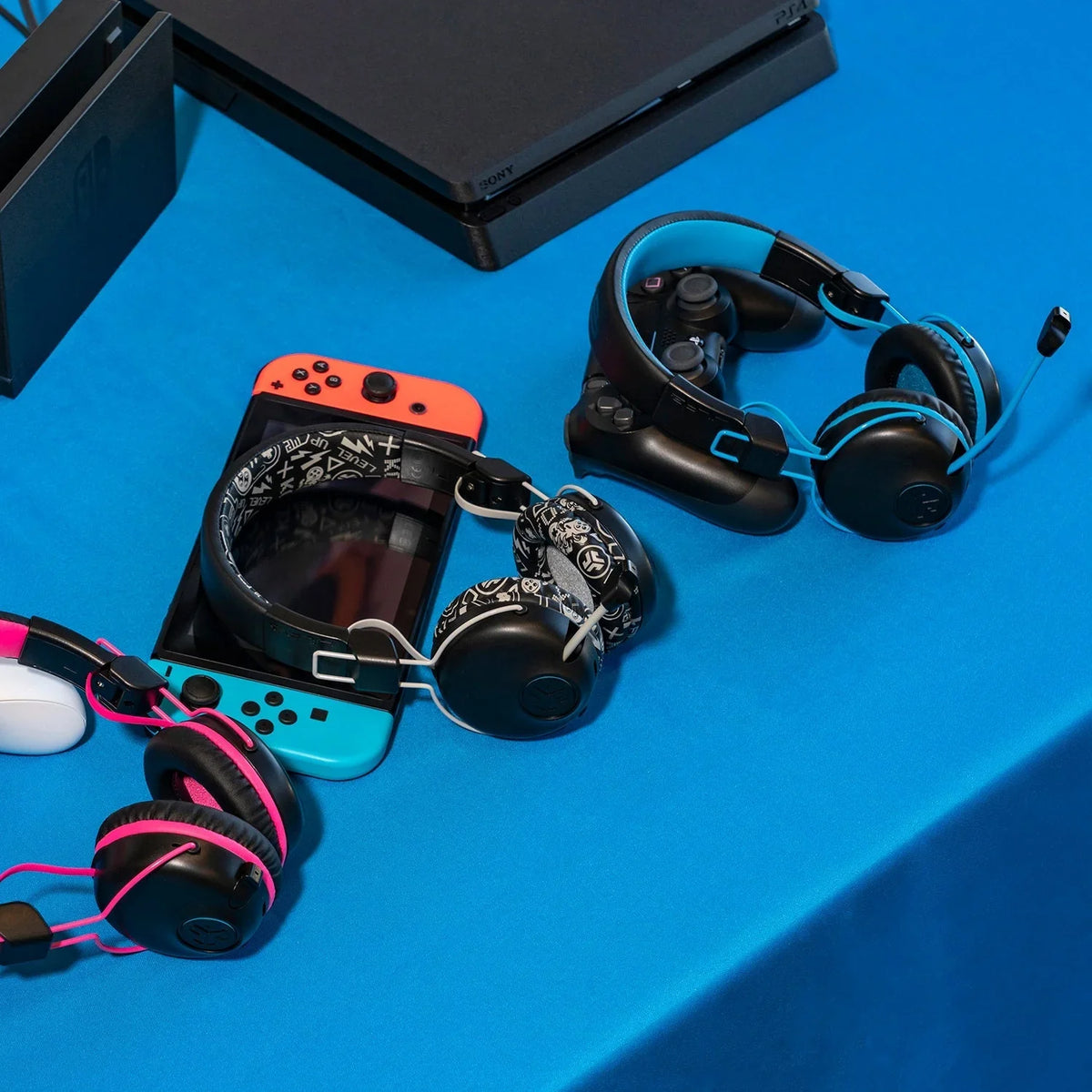 JBuddies Play Gaming Kids Headset Pink