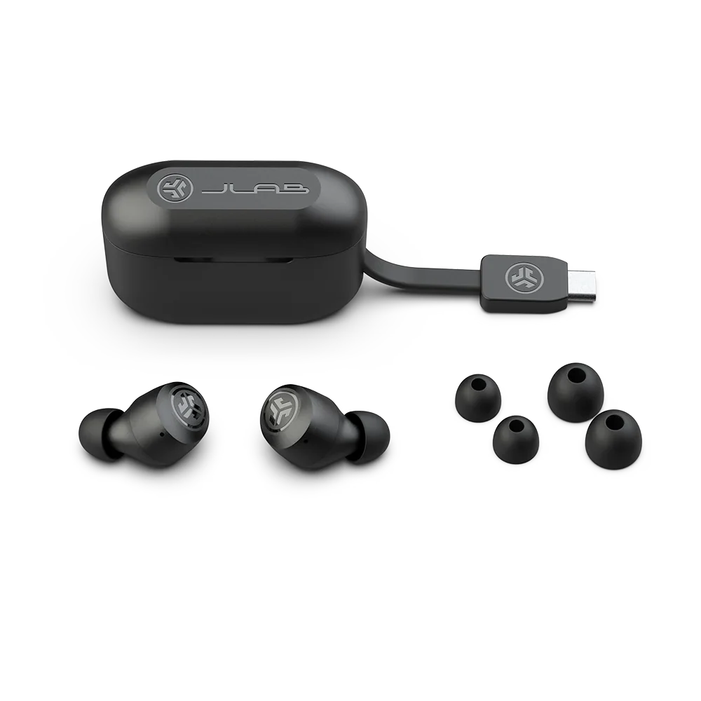 GO POP+ True Wireless Earbuds Black