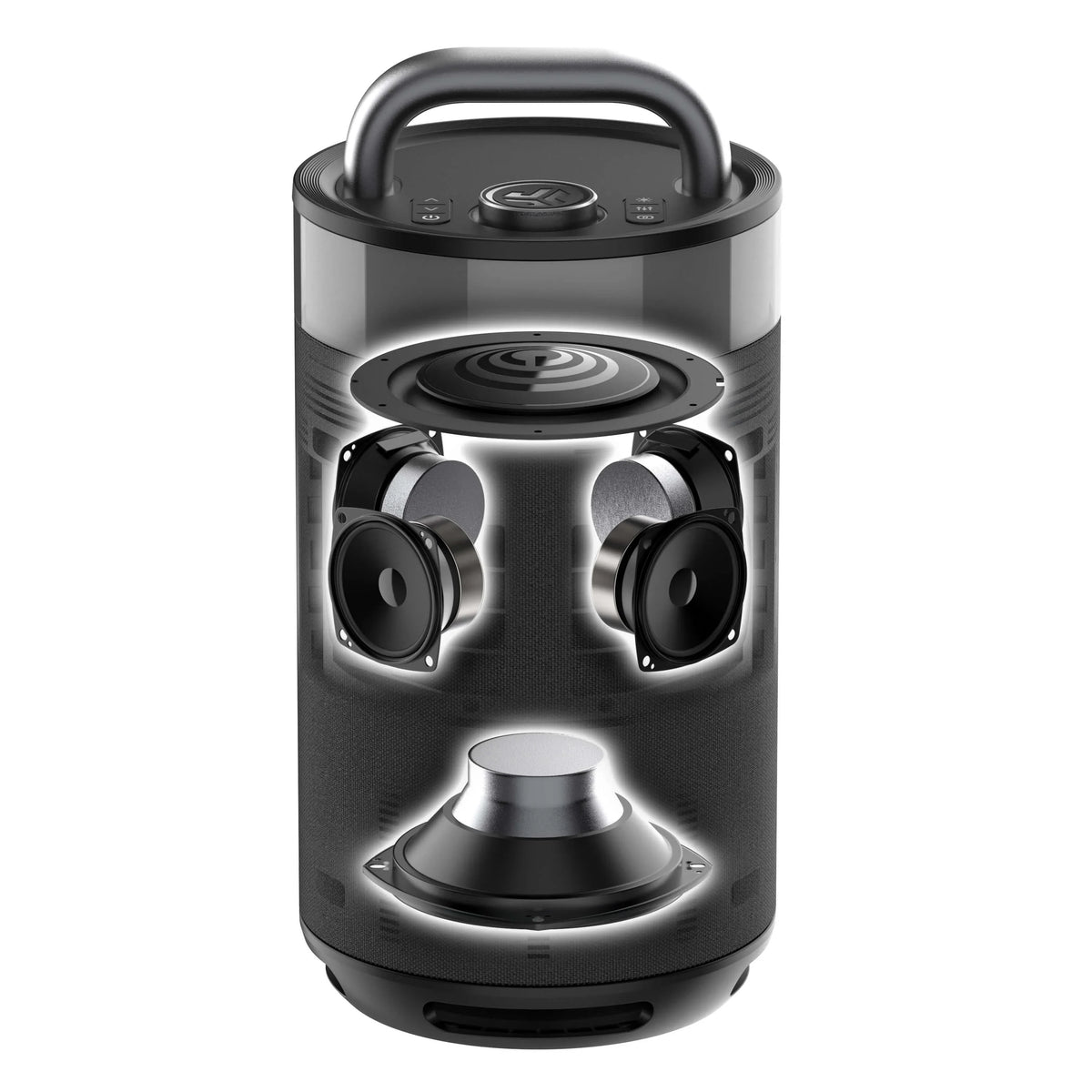 Epic Party Portable Bluetooth Speaker Black